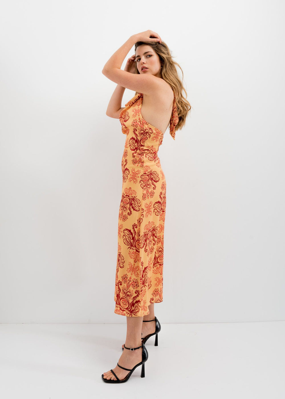 VESTIDO LARGO ESTAMPADO