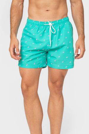 BAÑADOR ESTAMPADO FLAMENCOS