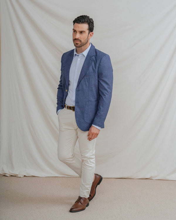BLAZER ESTRUCTURA AZUL