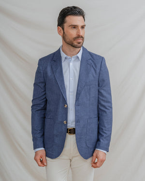 BLAZER ESTRUCTURA AZUL