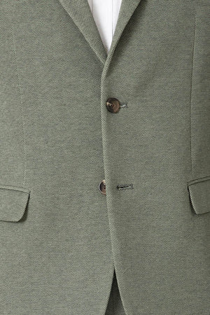 CHAQUETA TRAJE PUNTO VERDE