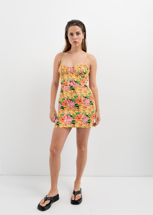 ROBE CORSET IMPRIMÉE