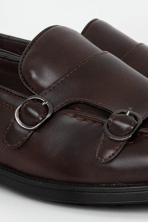 ZAPATO VESTIR HEBILLA MARRÓN