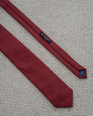 CORBATA BÁSICA CUADRILLÉ BURDEOS