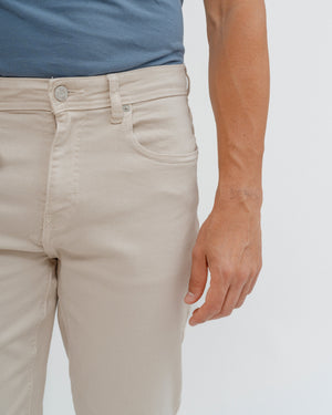 PANTALÓN 5 BOLSILLOS SLIM BEIGE