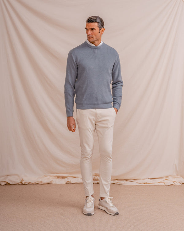 PANTALÓN CHINO SKINNY BEIGE