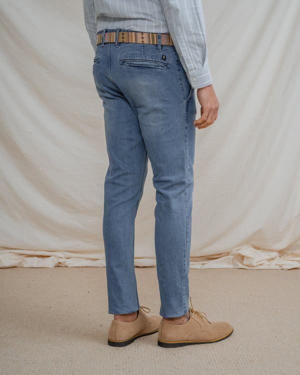 PANTALÓN CHINO SLIM DENIM