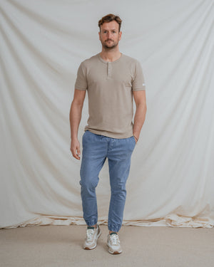 PANTALON JOGGER DENIM