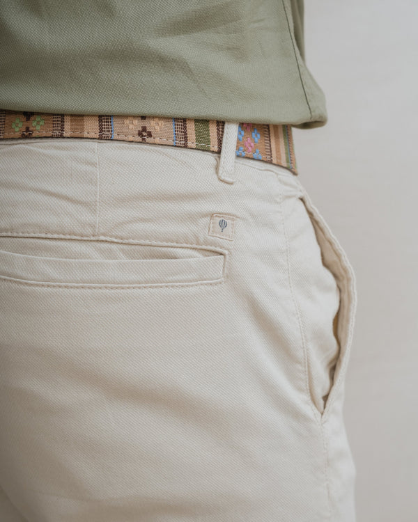 CHINO SLIM PIQUÉ