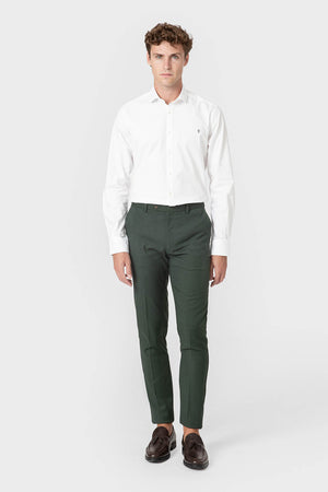 PANTALÓN DE TRAJE VERDE