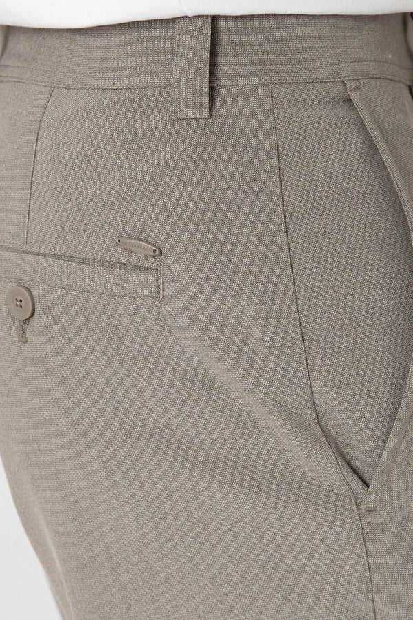 PANTALÓN CASUAL DE VESTIR TAUPE