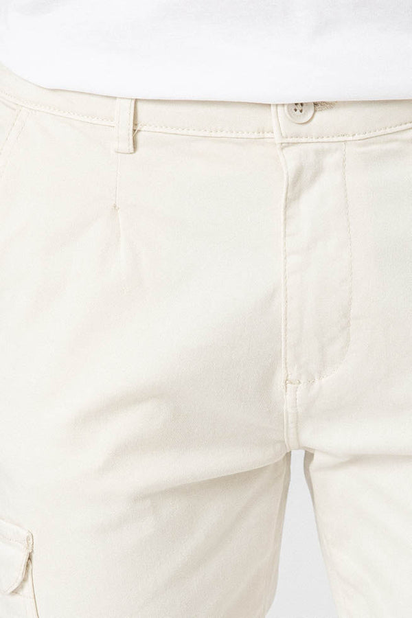 PANTALÓN CHINO SLIM PINZAS CARGO