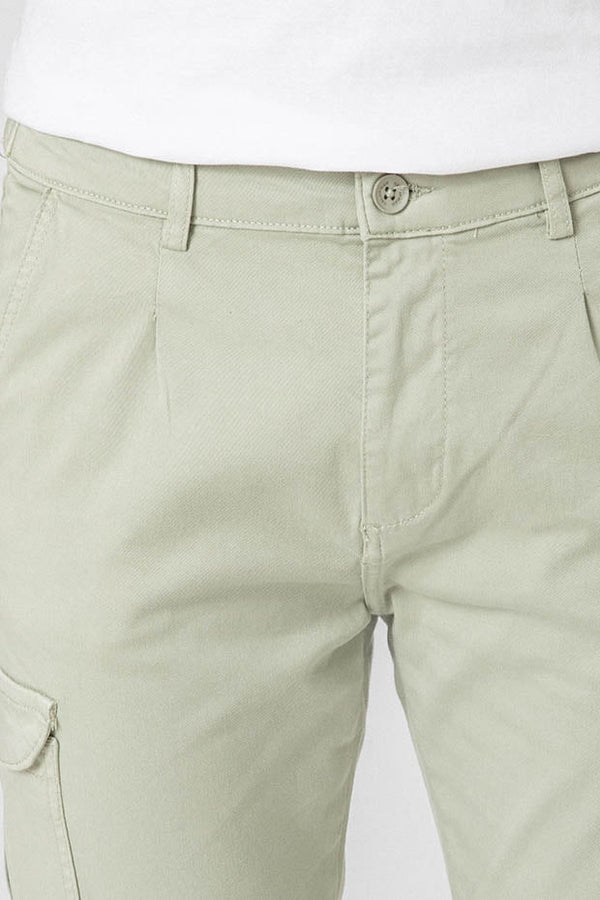PANTALÓN CHINO SLIM PINZAS CARGO