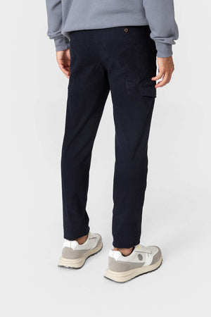 PANTALÓN CHINO CARGO AZUL