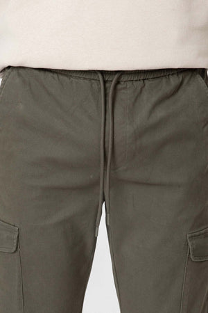PANTALÓN JOGGER CARGO KAKI