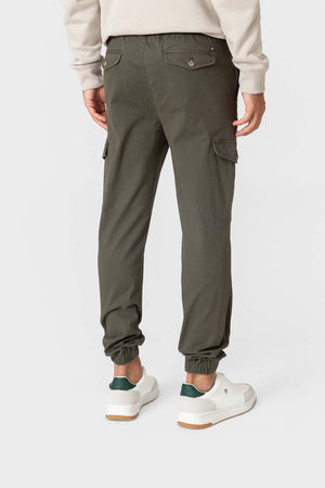 PANTALÓN JOGGER CARGO KAKI