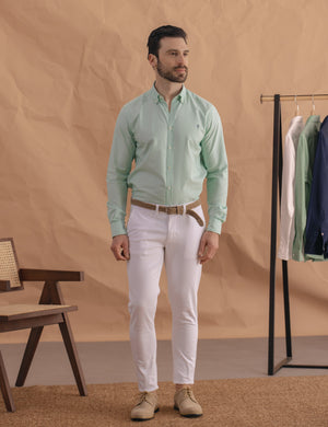 CHINO SKINNY BLANCO
