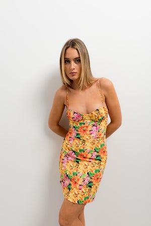 ROBE CORSET IMPRIMÉE