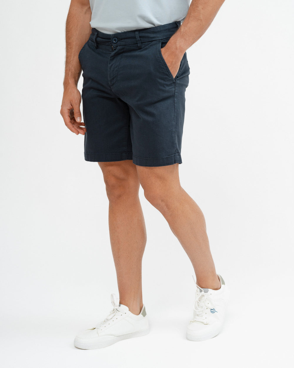 BERMUDA CHINO AZUL