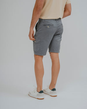 BERMUDA CHINO CARGO CELESTE
