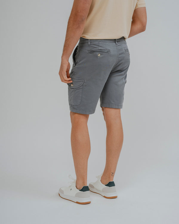 BERMUDA CHINO CARGO CELESTE