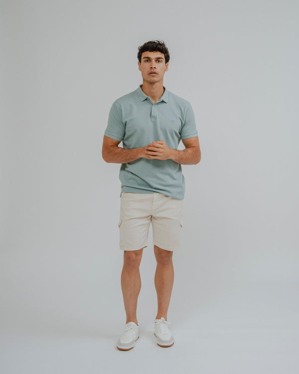 BERMUDA CHINO CARGO BEIGE