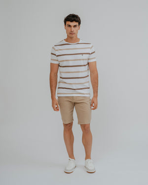 BERMUDA 5 BOLSILLOS BEIGE