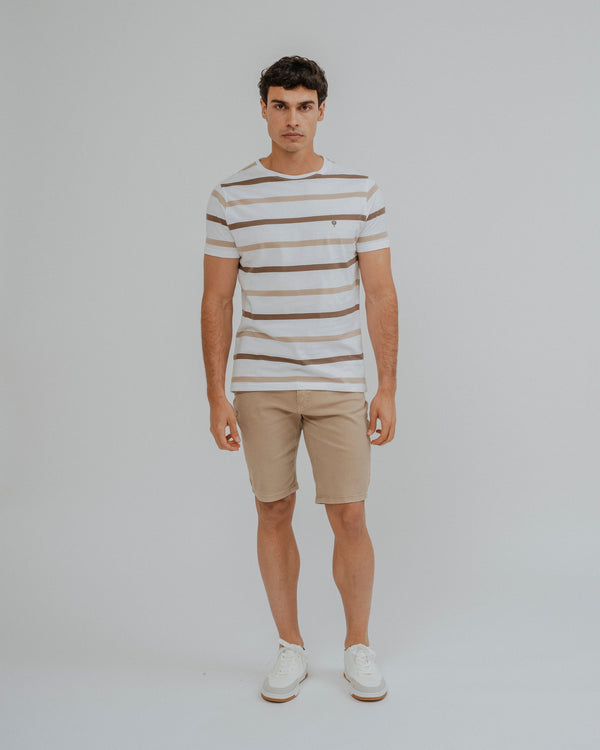 BERMUDA 5 BOLSILLOS BEIGE