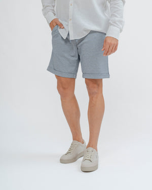 BERMUDA JOGGER CASUAL CELESTE