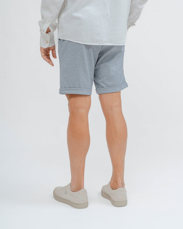 BERMUDA JOGGER CASUAL CELESTE