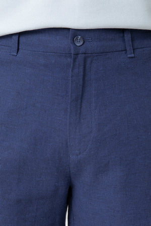 BERMUDA LINO CINTURA ELASTICA
