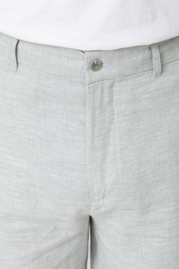 BERMUDA LINO CINTURA ELASTICA