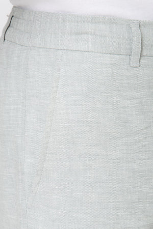 BERMUDA LINO CINTURA ELASTICA