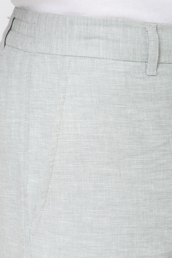 BERMUDA LINO CINTURA ELASTICA