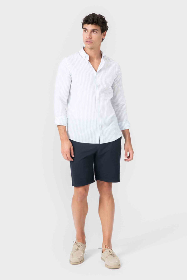 BERMUDA VESTIR CINTURA ELASTICA