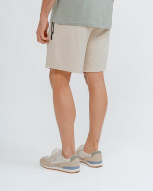 BERMUDA JOGGER ESTERUCTURA BEIGE