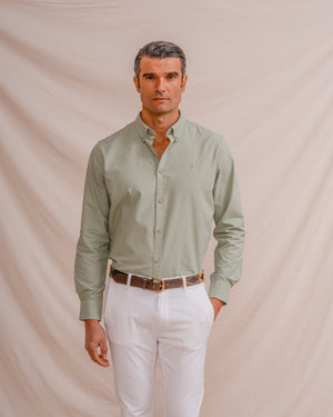 CAMISA OXFORD VERDE
