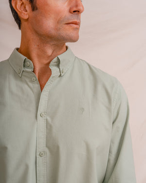 CAMISA OXFORD VERDE