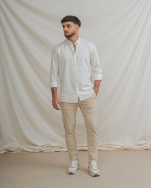 CAMISA ESTRUCTURA BLANCA