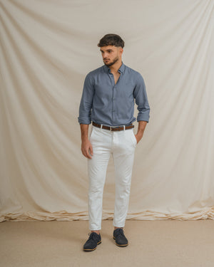 CAMISA ESTRUCTURA AZUL