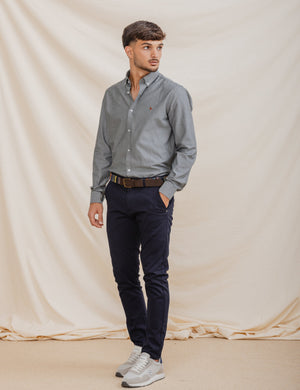 CAMISA OXFORD VERDE
