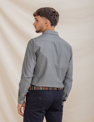 CAMISA OXFORD VERDE