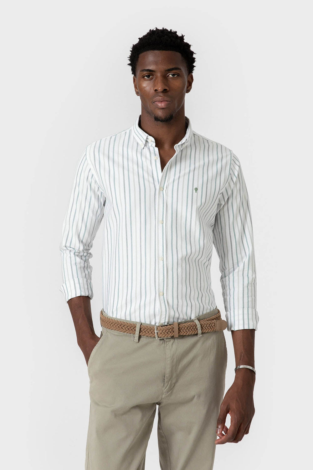 CAMISA OXFORD RAYAS