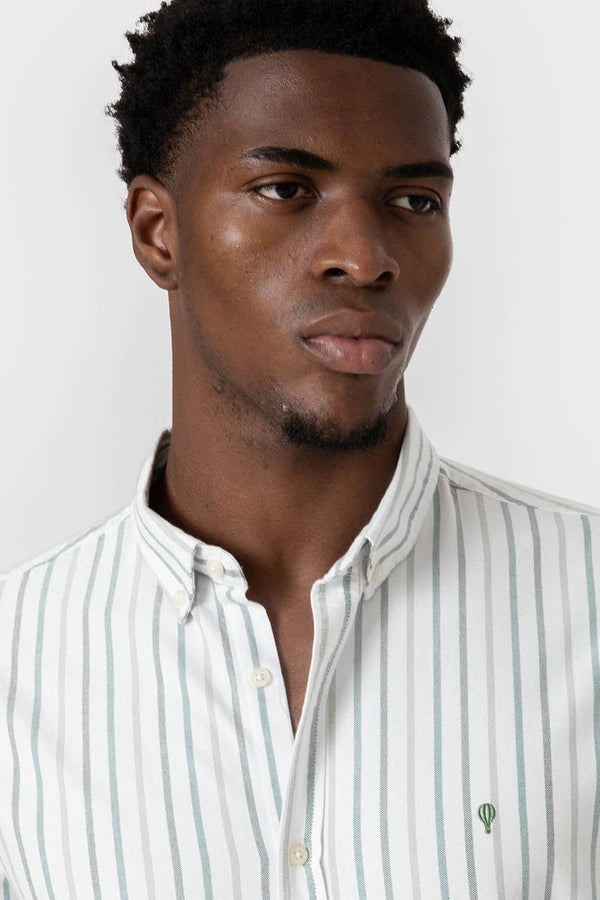 CAMISA OXFORD RAYAS