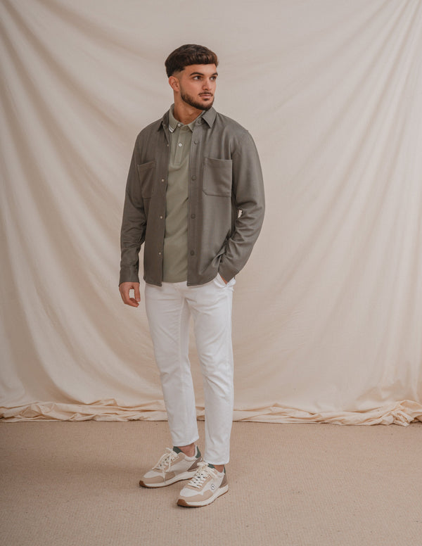 SOBRECAMISA PUNTO VERDE