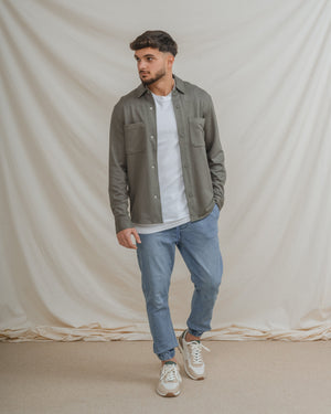 SOBRECAMISA PUNTO VERDE