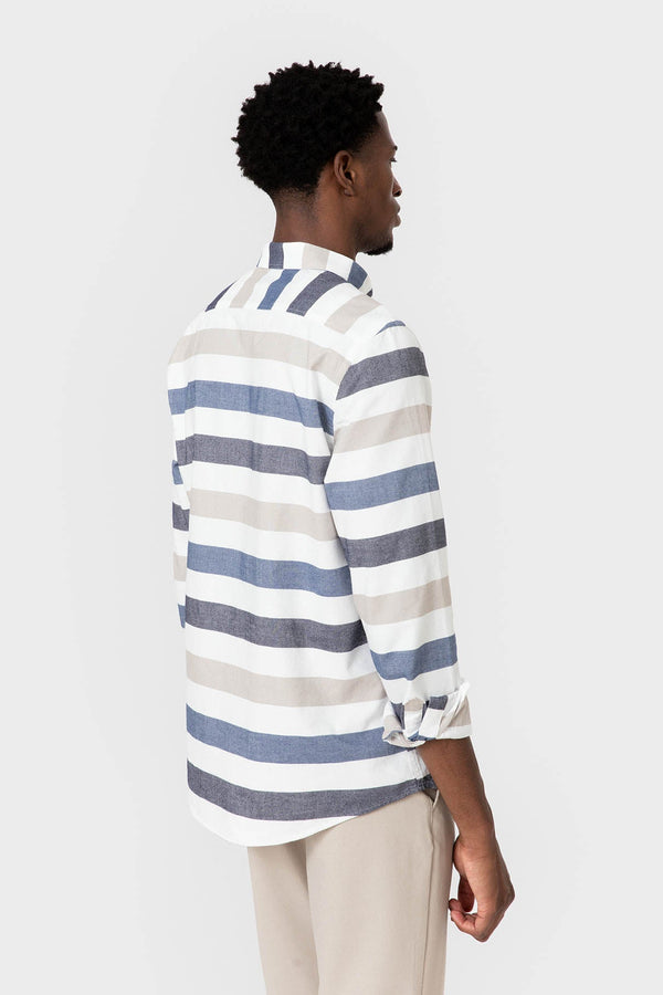 CAMISA OXFORD RAYAS