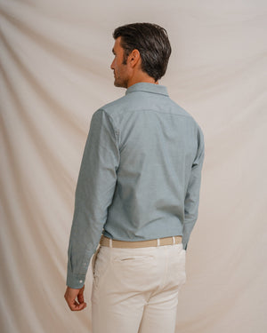 CAMISA OXFORD VERDE