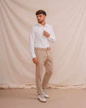 CAMISA ELÁSTICA BLANCA