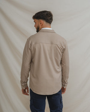 SOBRECAMISA PUNTO BEIGE